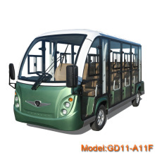 11 Seater Battery Powered Intelligent Pulse Charger Classic Shuttle Electric Inpower Brand Separately Excited Sightseeing Tourist Car for Tourist